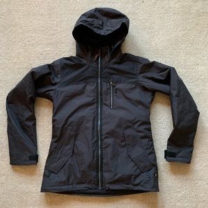 Burton snowboard jacket, black.